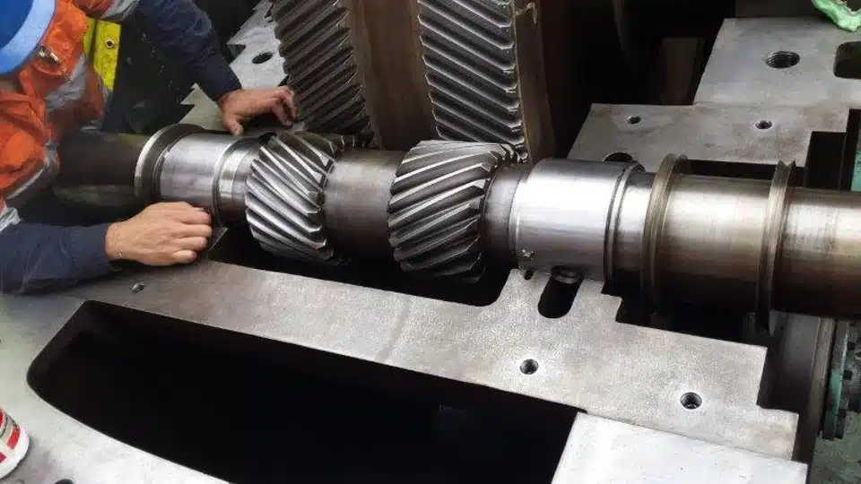 Gear servicing on site with GT Technologies' field services